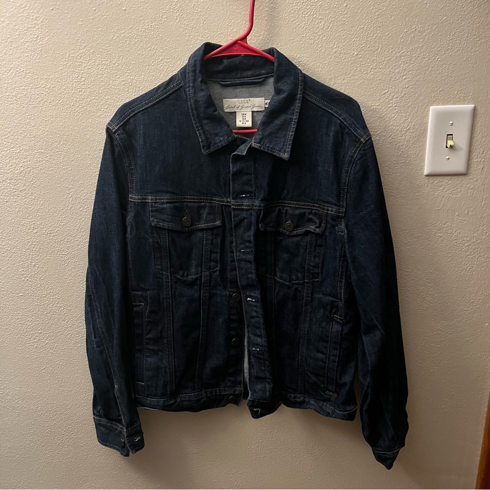 H&M Men's Dark Denim Jacket